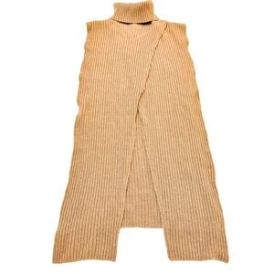 Frontrow x Replain Turtleneck Sweater Cardigan Wool-Cashmere OS NWT